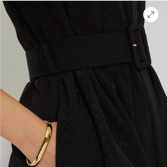 Tuckernuck Black Chloe Dress Size XS NEW NO BELT - Picture 6 of 12